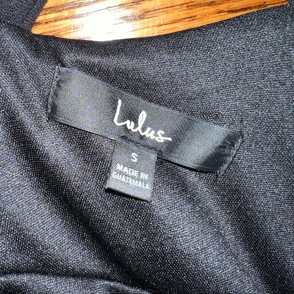 SOLD Lulus Love Galore Black Skater Dress; Size Small - Picture 10 of 12